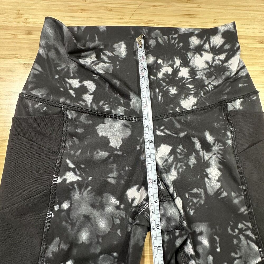 Lululemon Rise and Flow Full-On Luxtreme Leggings Dusk Dye White Black 4 Yoga - Picture 10 of 10